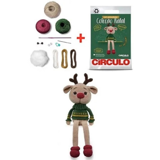 Circulo: Amigurumi-pakkaus, poro