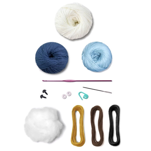 Circulo: Amigurumi-pakkaus, lumiukko