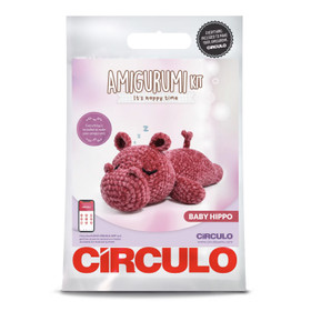 Circulo: Amigurumi-pakkaus, Nappy time - hippo vauva