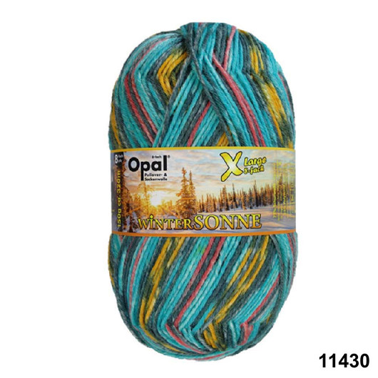 Opal: Xlarge Wintersonne 8-ply, useita värejä