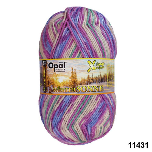 Opal: Xlarge Wintersonne 8-ply, useita värejä