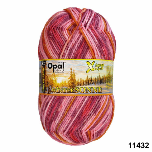 Opal: Xlarge Wintersonne 8-ply, useita värejä