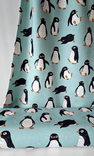 Mieli Design: PENGUIN dusty mint, joustocollege