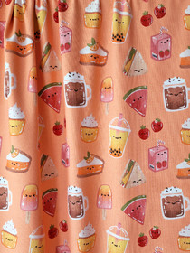 Mieli Design: PICNIC peachy, luomupuuvillatrikoo