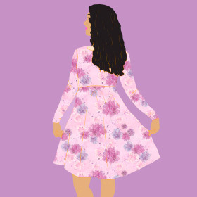 Merenneidon ompelimo: Puutarhahortensia, vaaleanpunainen