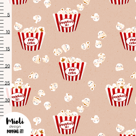 Mieli Design: POPPING IT! nude, luomupuuvillatrikoo
