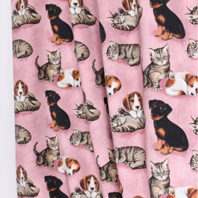 Ihka Clothing: Puppies luomupuuvillatrikoo, vintage pink