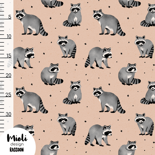 Mieli Design: RACCOON nude, joustocollege