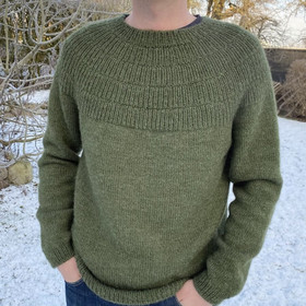 PetiteKnit: Anker’s Sweater – My Boyfriend’s Size -neuleohje (englanniksi)