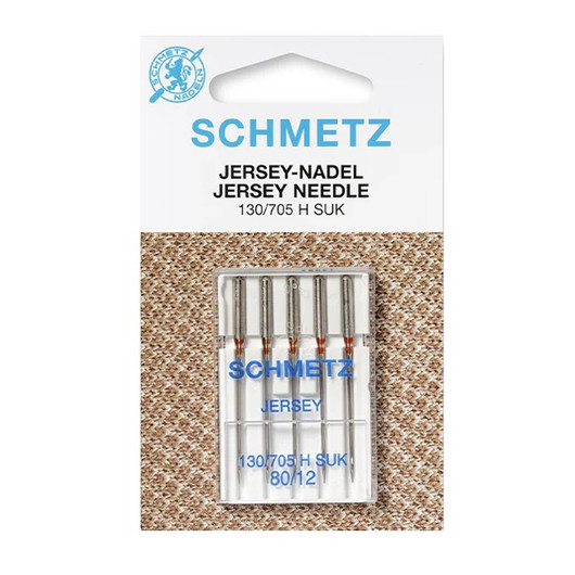 Ompelukoneneula: Schmetz Jersey 80/12