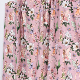 Ihka Clothing: Summer Fairies luomupuuvillatrikoo, Vintage Pink 