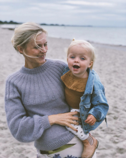 PetiteKnit: Sunday Sweater – Mohair Edition -neuleohje (englanniksi)
