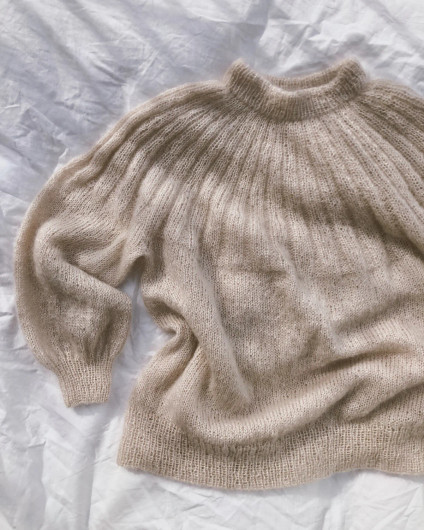 PetiteKnit: Sunday Sweater – Mohair Edition -neuleohje (englanniksi)