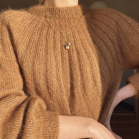 PetiteKnit: Sunday Sweater – Mohair Edition -neuleohje (englanniksi)