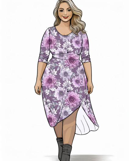 Uniikit: Tiina trikoo, mauve