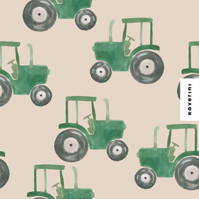 Kaverini: Vihreä traktori joustocollege, beige