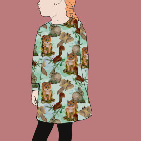 Merenneidon ompelimo: Metsän asukit, luomutrikoo