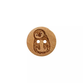 Prym: Puunappi 15mm, pingviini