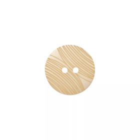 Prym: Uurre polyesterinappi 18mm, vaalea beige-kulta