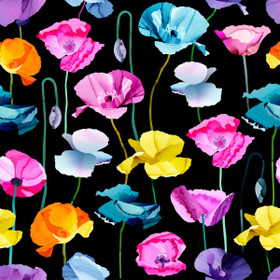 Utuliini: Unikot luomupuuvillatrikoo, musta