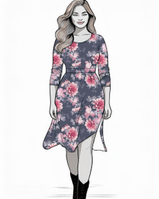 Uniikit: Veera trikoo, siniharmaa