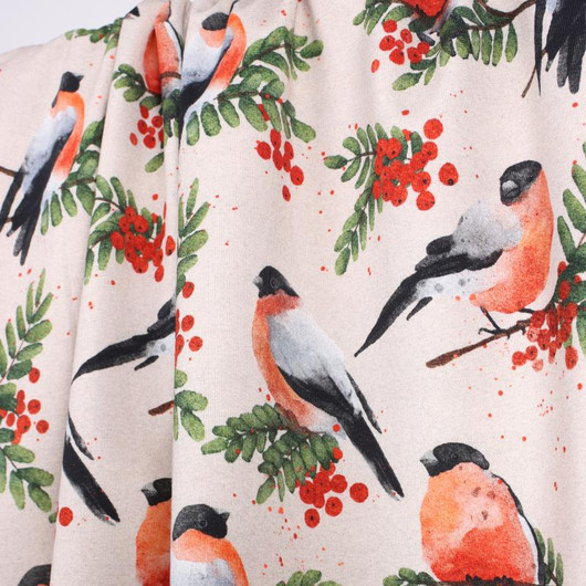 Ihka Clothing: Warm Heart Melange luomupuuvillatrikoo, beige