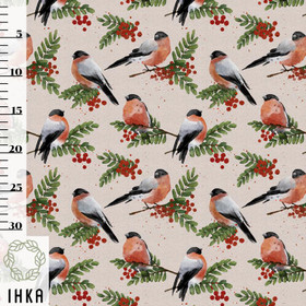 Ihka Clothing: Warm Heart Melange luomupuuvillatrikoo, beige