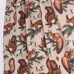 Ihka Clothing: Winter Branch luomupuuvillatrikoo, latte