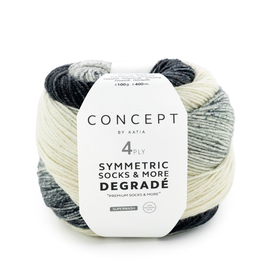 Katia: Symmetric socks & more -merinosukkalanka 