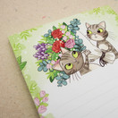 Kukkalähetys – muistilehtiö