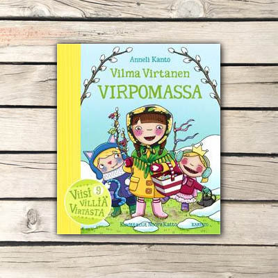 Vilma Virtanen virpomassa – kuvakirja