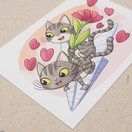 Lentopostia – kortti