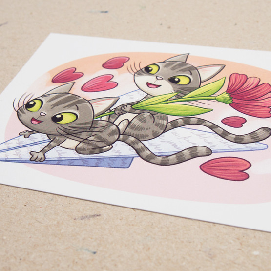 Lentopostia – kortti