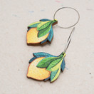 Pikkusitruuna – korvakorut renkailla