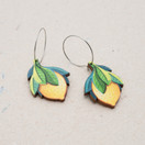 Pikkusitruuna – korvakorut renkailla