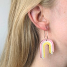 Pikkusateenkaari – korvakorut renkailla