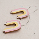 Pikkusateenkaari – korvakorut renkailla