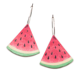 Pikkumeloni – korvakorut renkailla