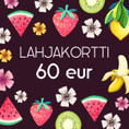 Lahjakortti 60 €