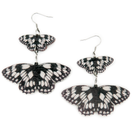 Ruutuperhoset – korvakorut koukuilla