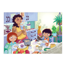 Aamupala - Hirveä Nälkä – kortti