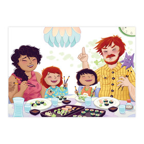 Sushi - Hirveä Nälkä – kortti