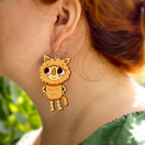 Oranssi Repputepponen – korvakorut (iso)