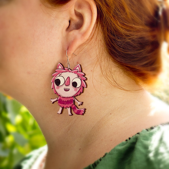 Pinkki Repputepponen – korvakorut (iso)