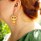 Oranssi Repputepponen – korvakorut (pieni)