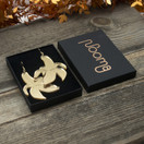 Bansku – korvakorut koukuilla (peiliakryyli)