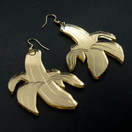 Bansku – korvakorut koukuilla (peiliakryyli)