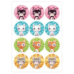 Kissat – tarra-arkki