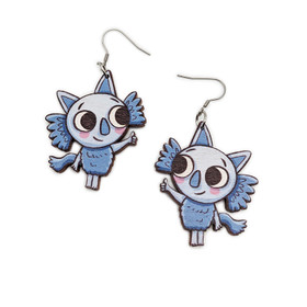 Sininen Repputepponen – korvakorut (iso)