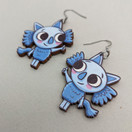 Sininen Repputepponen – korvakorut (iso)